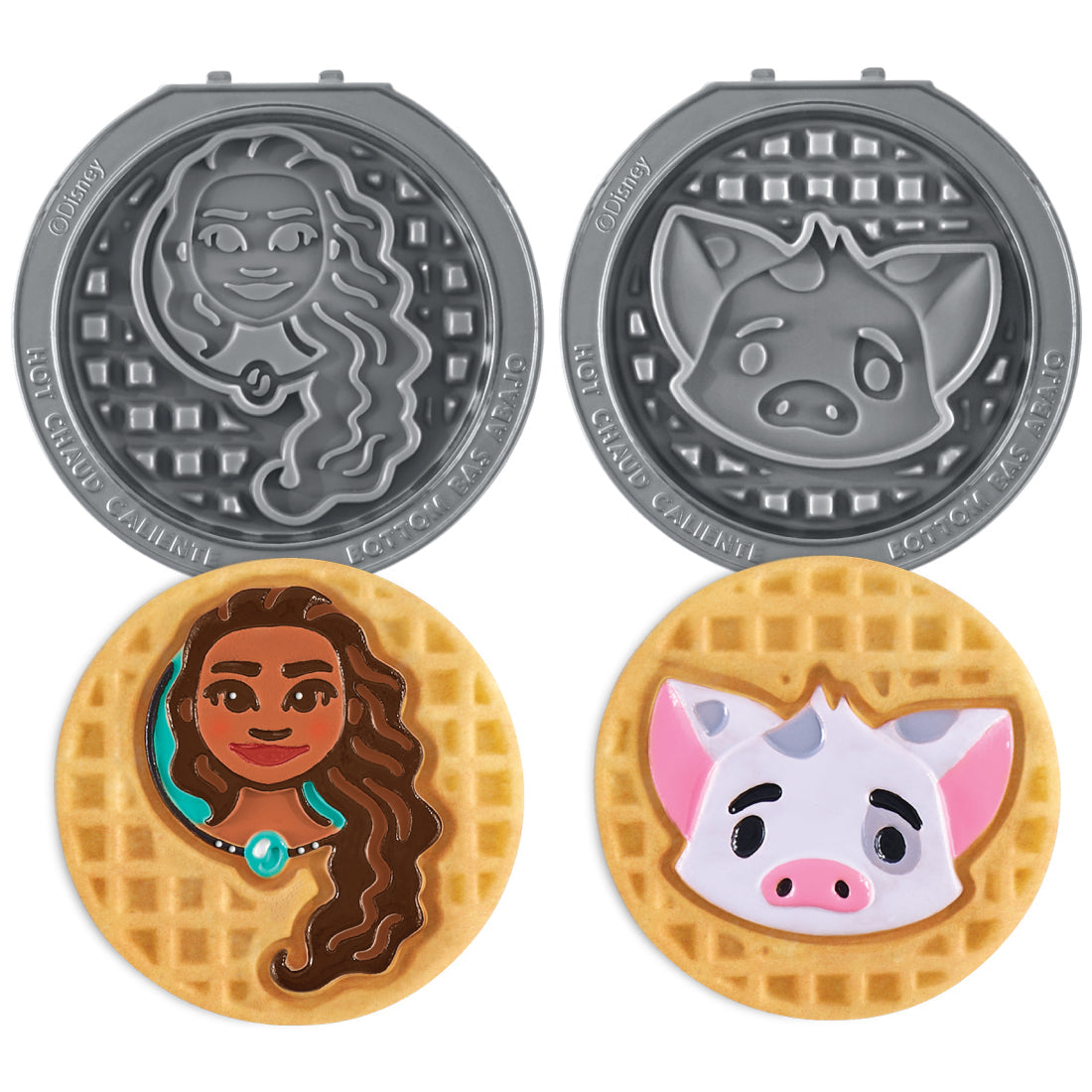 MultiMaker® Mini System: Removable Plate Sets - Moana & Pua