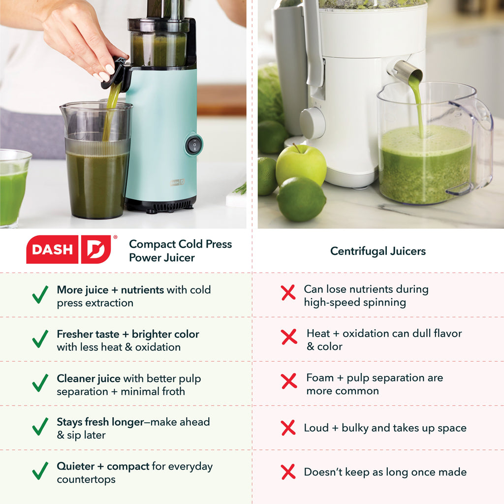 Compact Cold Press Power Juicer