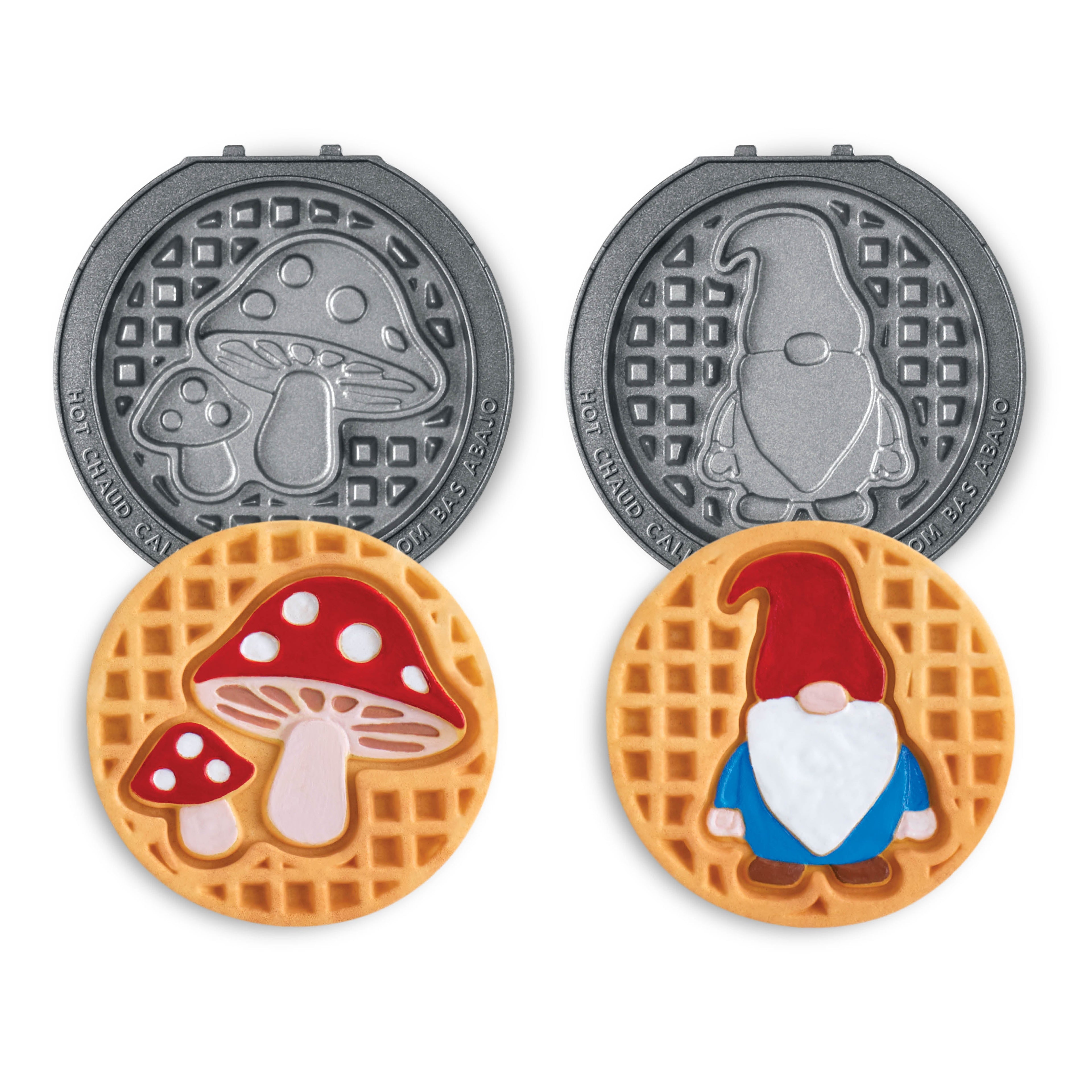 MultiMaker® Mini System: Removable Plate Sets - Mushroom & Gnome